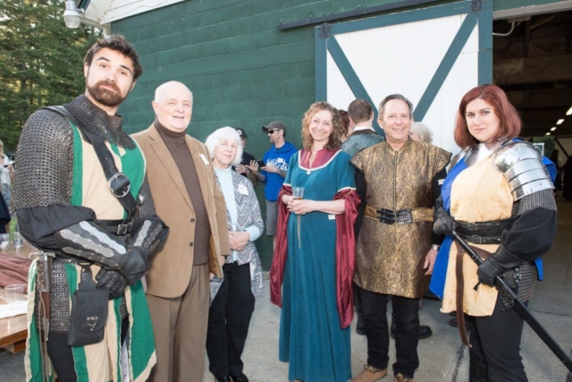 Medieval festival at the Barn at Holly Farm