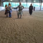 Medieval jousting at the Barn at Holly Farm