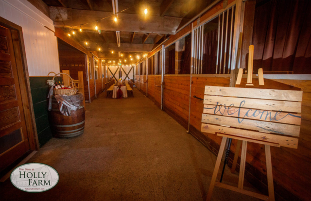 Welcome to the Breezeway at The Barn at Holly Farm