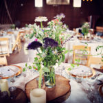 Wedding decoration services available at the Barn at Holly Farm