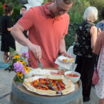 Catering with local fresh food available at the Barn at Holly Farm