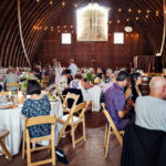 Wedding party at the Barn at Holly Farm