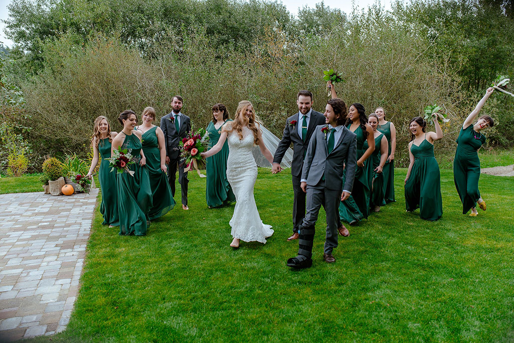 Outdoor Wedding on the South Lawn